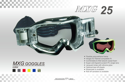 2020 Motorradbrille Anti-Fog-MXG25